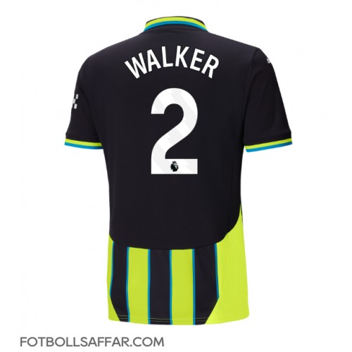 Manchester City Kyle Walker #2 Bortatröja 2024-25 Kortärmad